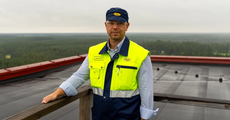 Kuva Rani Plastin tuotantojohtaja Jan Knutarista