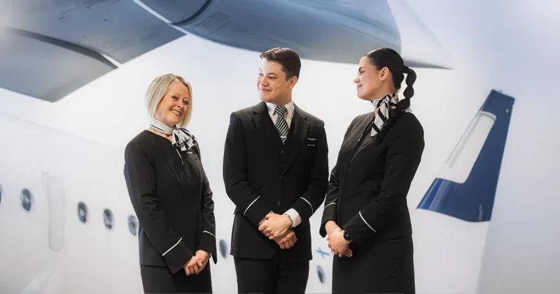 Experiences from three new cabin crew members at Finnair.