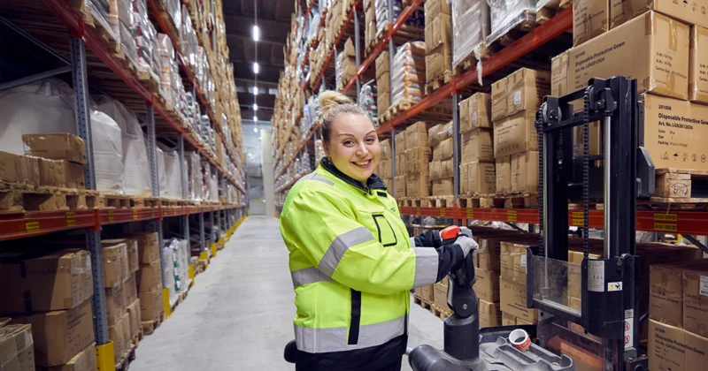 Logistiikan ratkaisut yrityksille Baronalta.