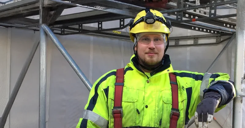 Lue lisää telineasentajan työstä.