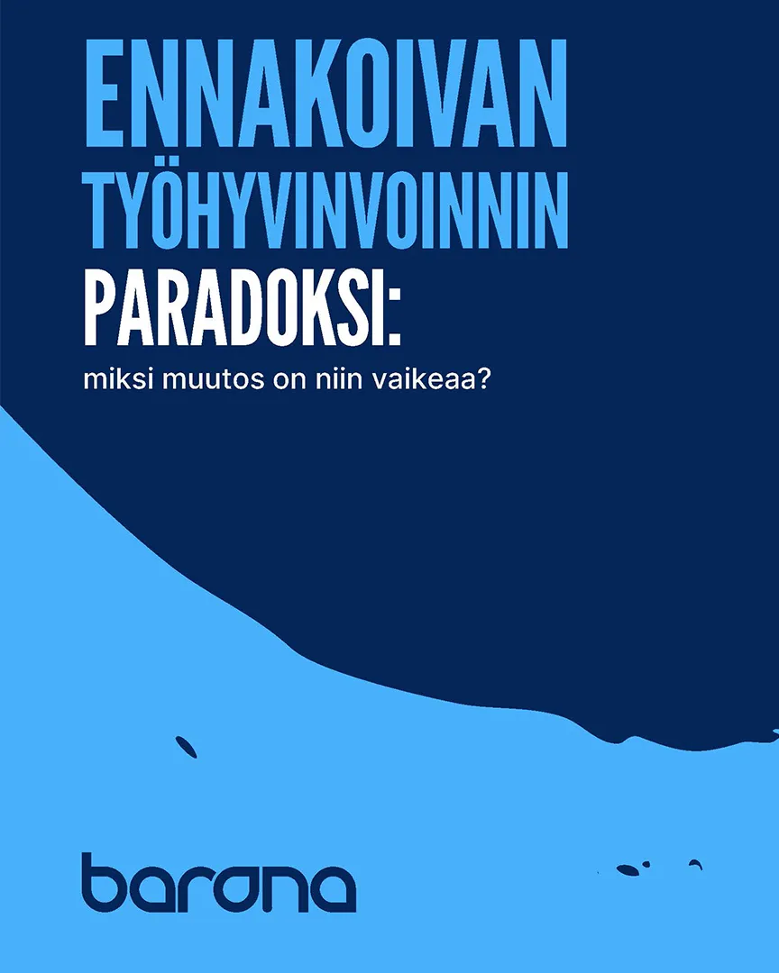 Ennakoivan työhyvinvoinnin opas, kansikuva.